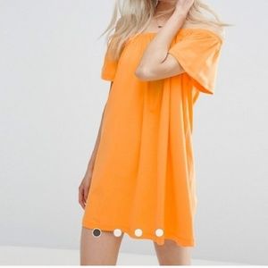 Asos Off the shoulder dress